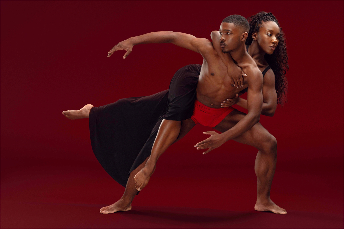 Ailey II's Adanna Smalls and Vic E. Davis. Photo by Nir Arieli